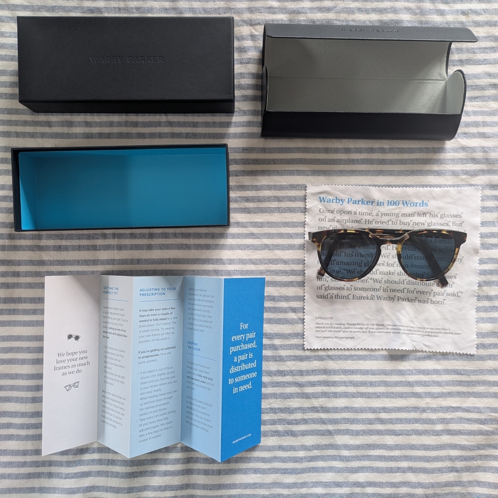 Warby Parker Black Sunglasses